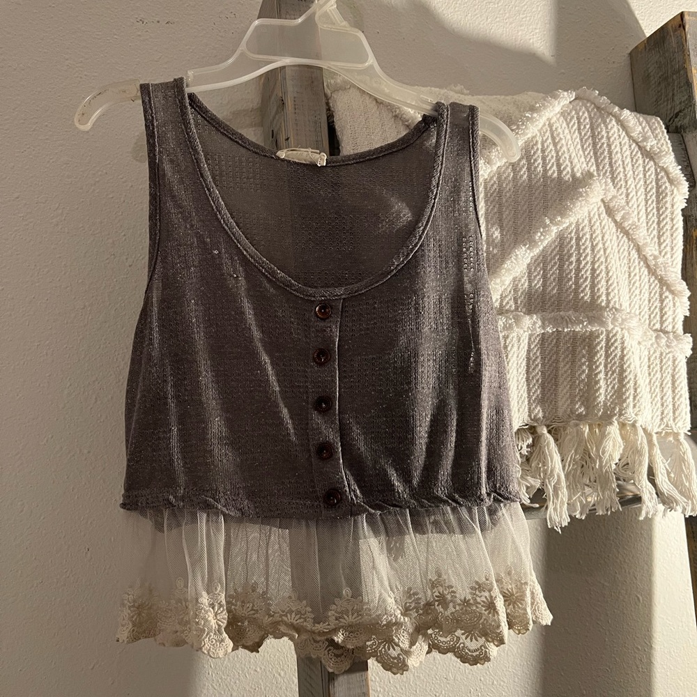 PACSUN LA HEARTS crop top